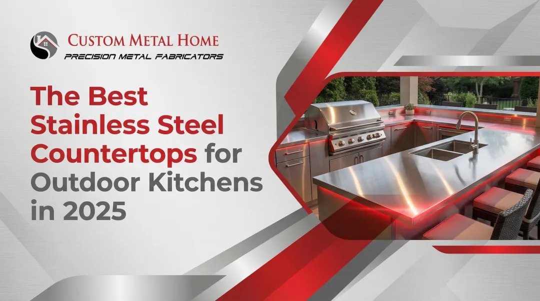 The Best Stainless Steel Countertops for Outdoor Kitchens in 2025