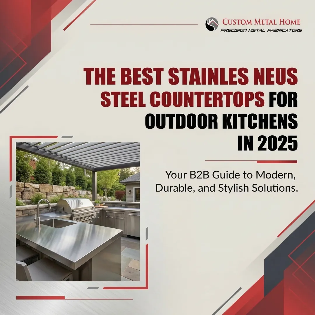 The Best Stainless Steel Countertops for Outdoor Kitchens in 2025