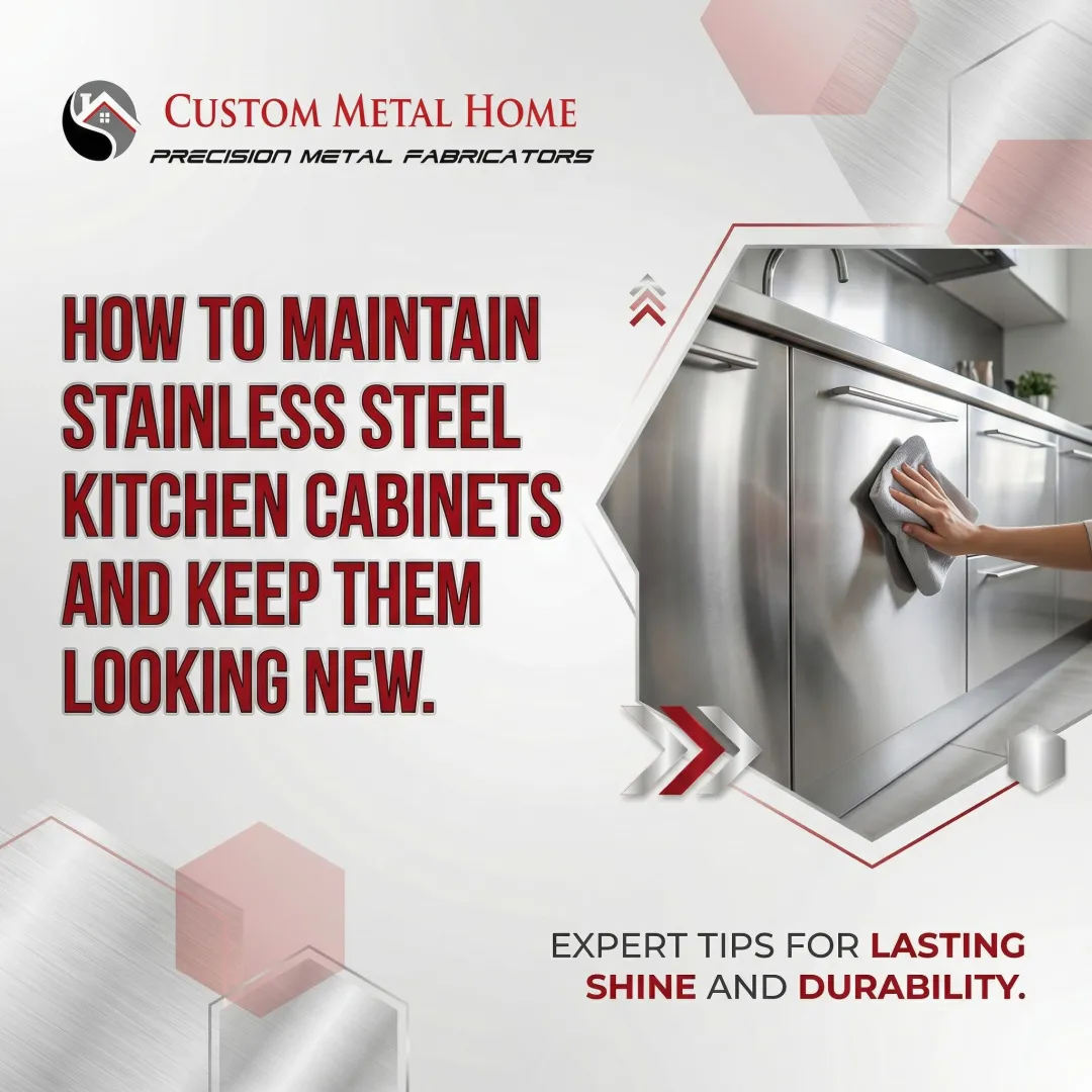 How to Maintain Stainless Steel Kitchen Cabinets and Keep Them Looking New
