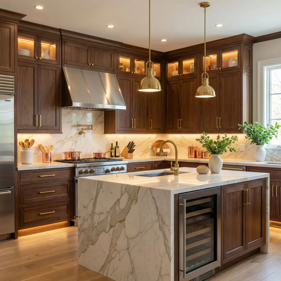 Luxury Custom Kitchen Cabinetry & Design