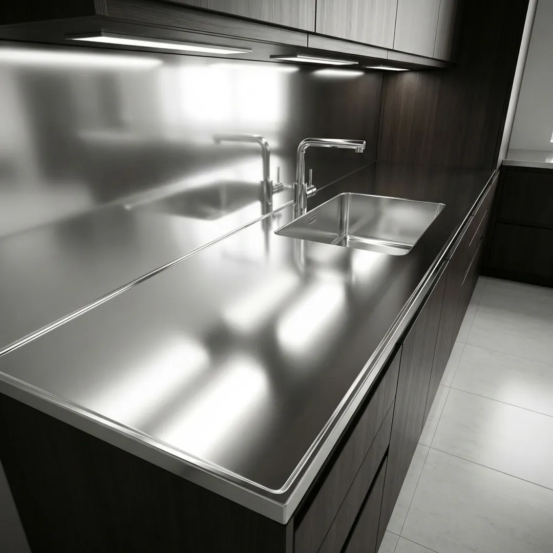 Stainless Steel Countertops in Miami