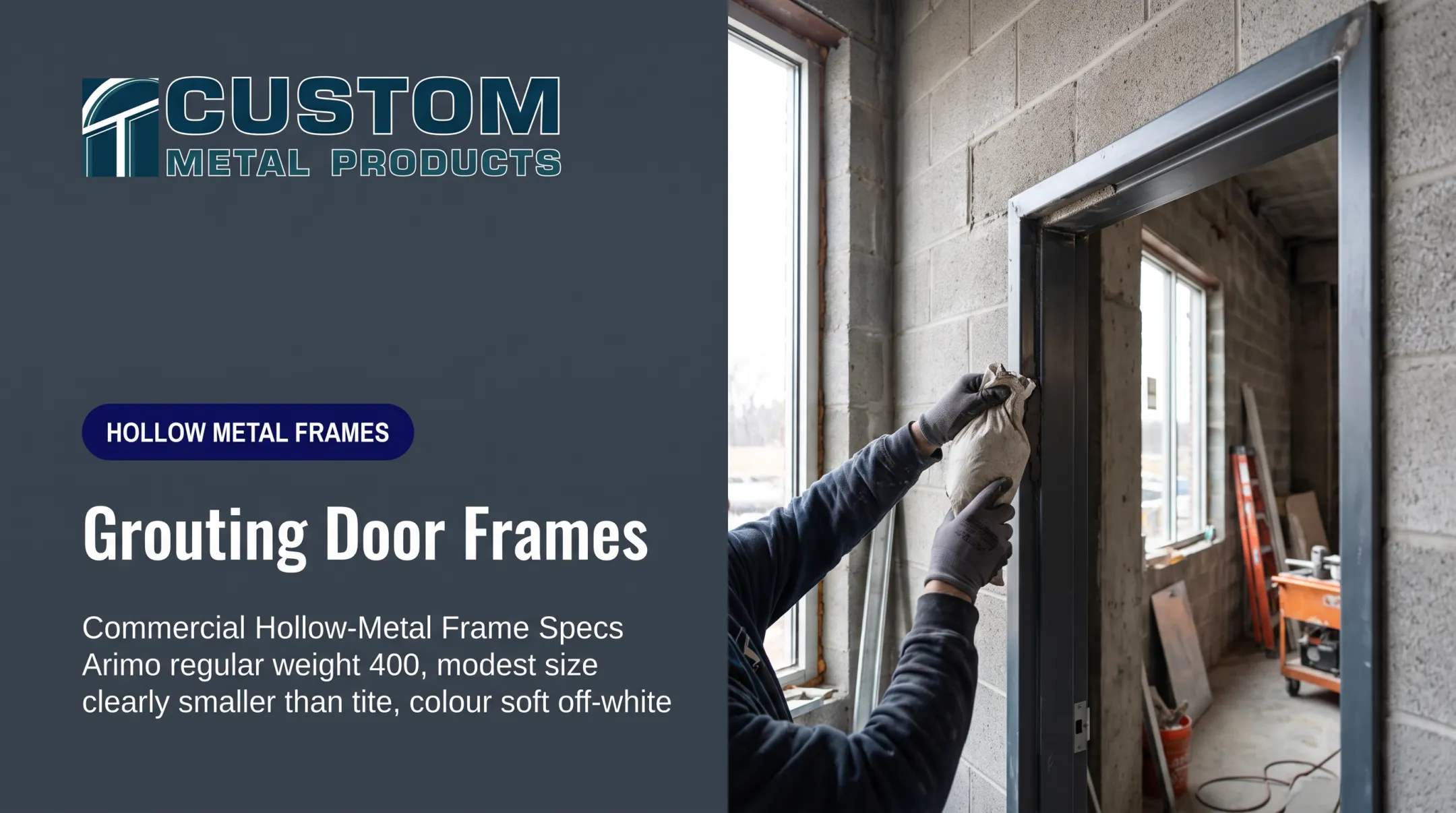 Grouting Door Frames