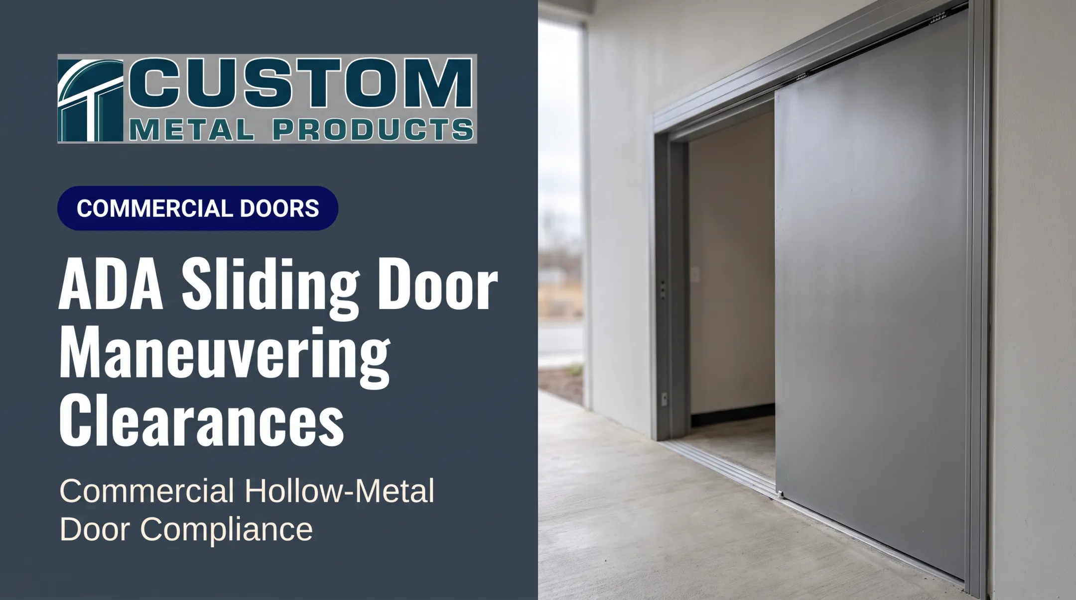ADA Sliding Door Maneuvering Clearances