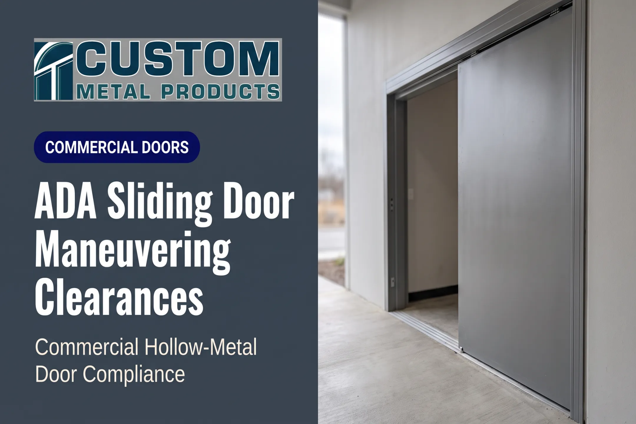 ADA Sliding Door Maneuvering Clearances