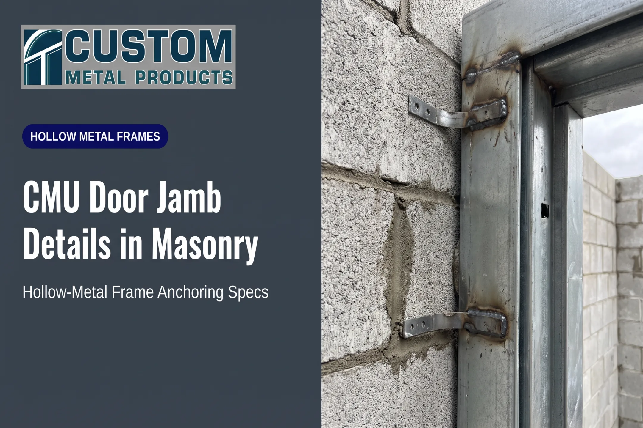 CMU Door Jamb Details in Masonry