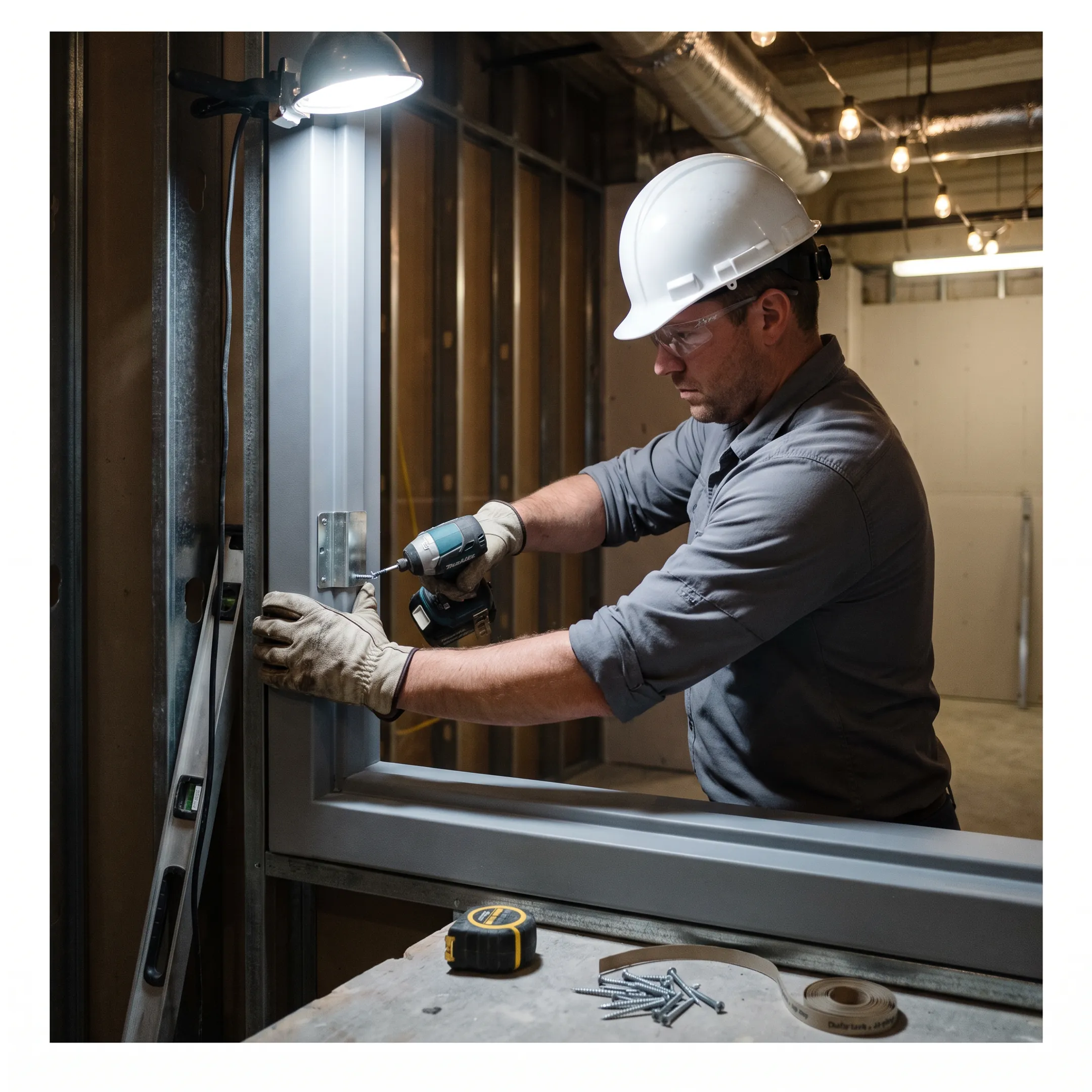 Pocket Door Systems frame anchor application