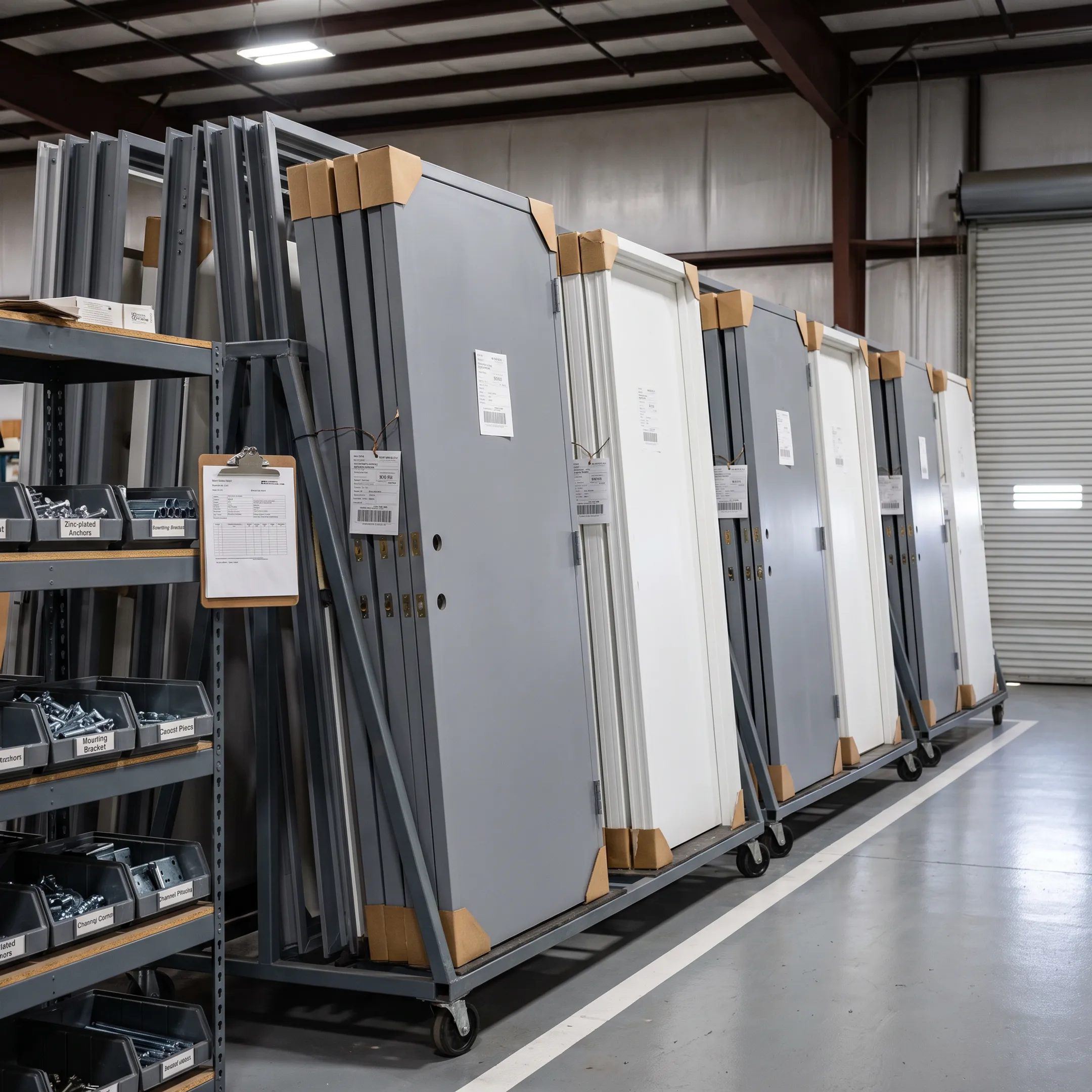 Commercial door and frame distribution