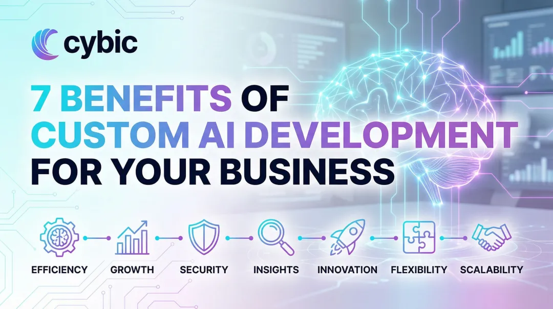 7 Benefits of Custom AI Development for Your Business