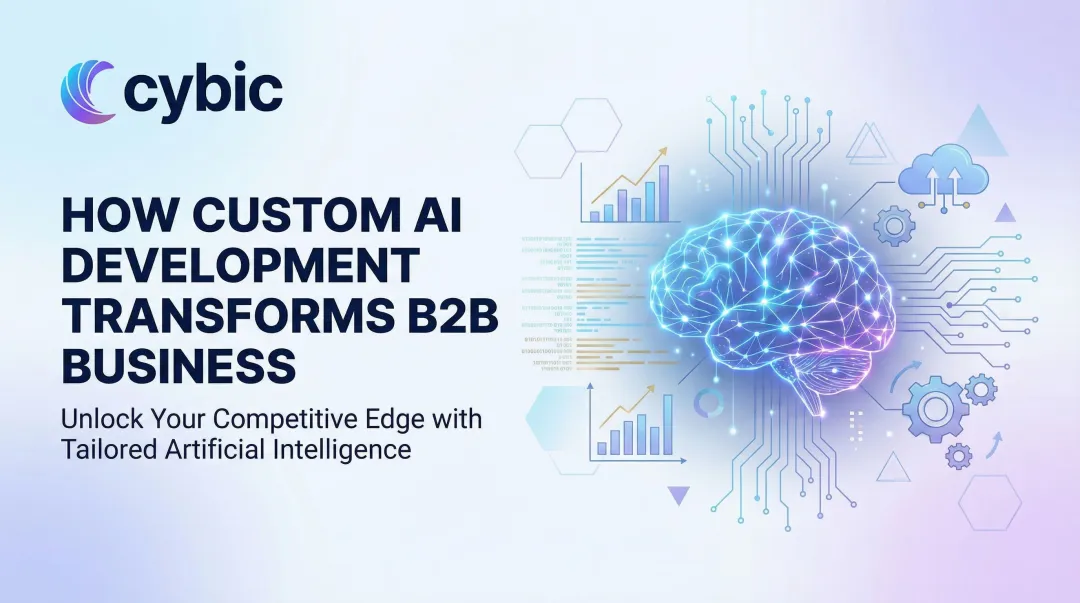 How Custom AI Development Transforms B2B Business