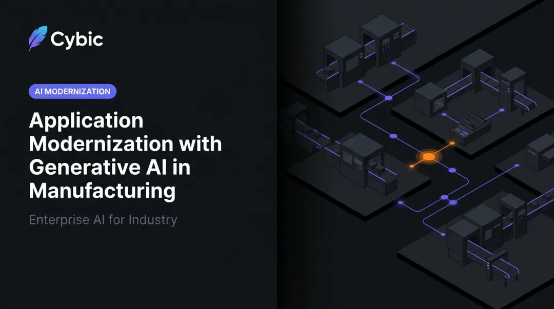 Application Modernization with Generative AI in Manufacturing