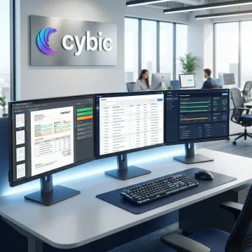 Enterprise document automation system processing large volumes of digital files on a corporate workstation