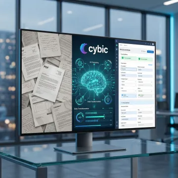 AI-powered document automation pipeline extracting structured data from enterprise contracts and invoices