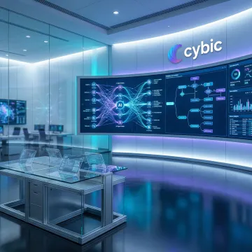 Autonomous AI agents orchestrating enterprise workflow automation across interconnected systems