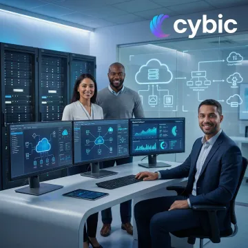 Enterprise IT team migrating legacy mainframe systems to cloud infrastructure