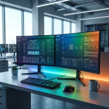 Databricks integration dashboard showing unified data pipelines and analytics workflows