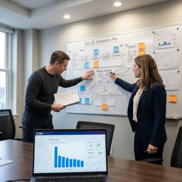 Power BI implementation workflow planning