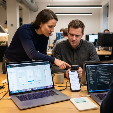 iOS app development workflow from prototype to deployment