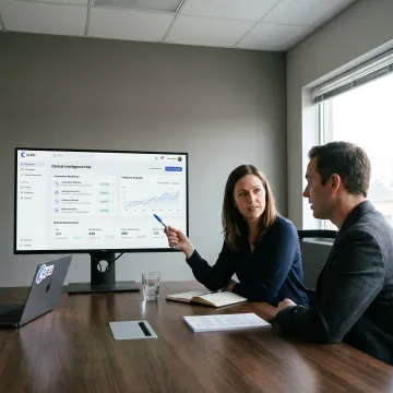 Healthcare AI dashboard and clinical data automation