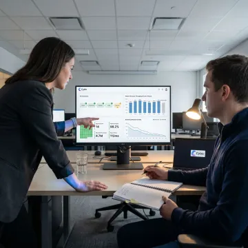 Manufacturing data strategy dashboard