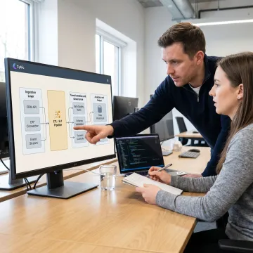 Data pipeline architecture planning session
