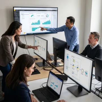 Power BI consulting workflow session