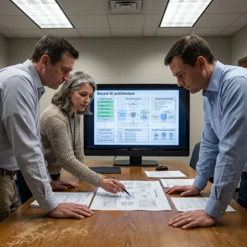 Secure AI architecture for government cybersecurity