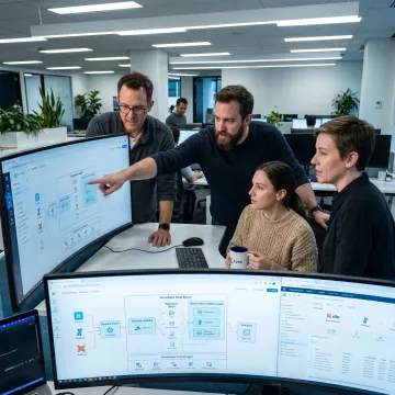 Data engineers planning Snowflake pipeline implementation