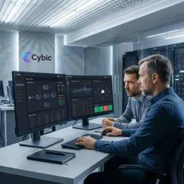 Fintech software dashboard on secure enterprise systems