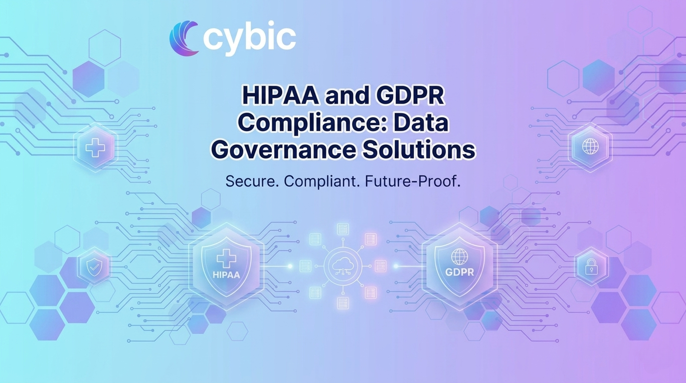 HIPAA and GDPR Compliance: Data Governance Solutions