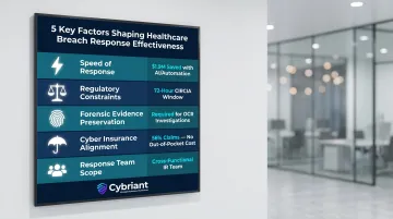 Five key factors determining effective healthcare data breach response outcomes