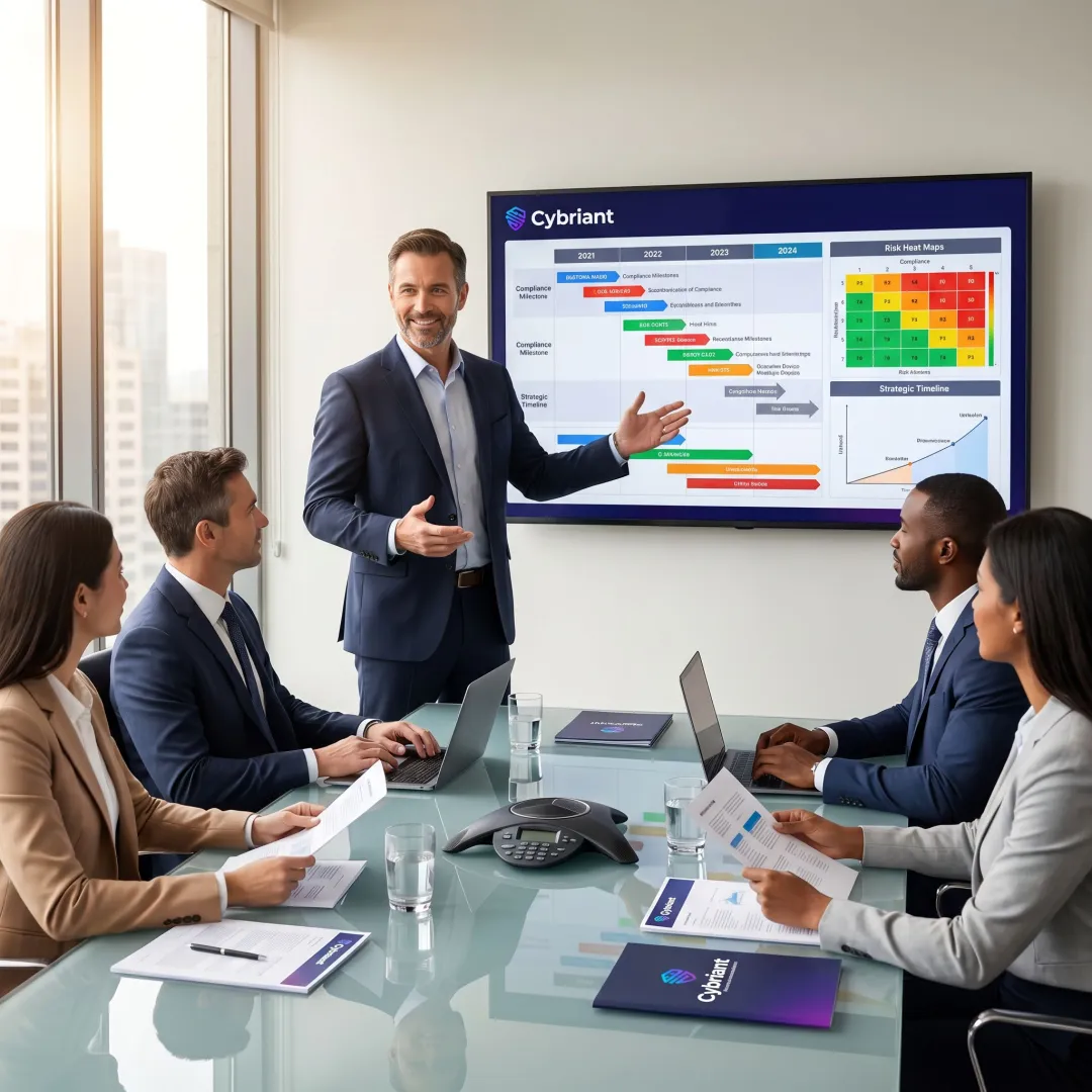Virtual CISO planning cybersecurity strategy