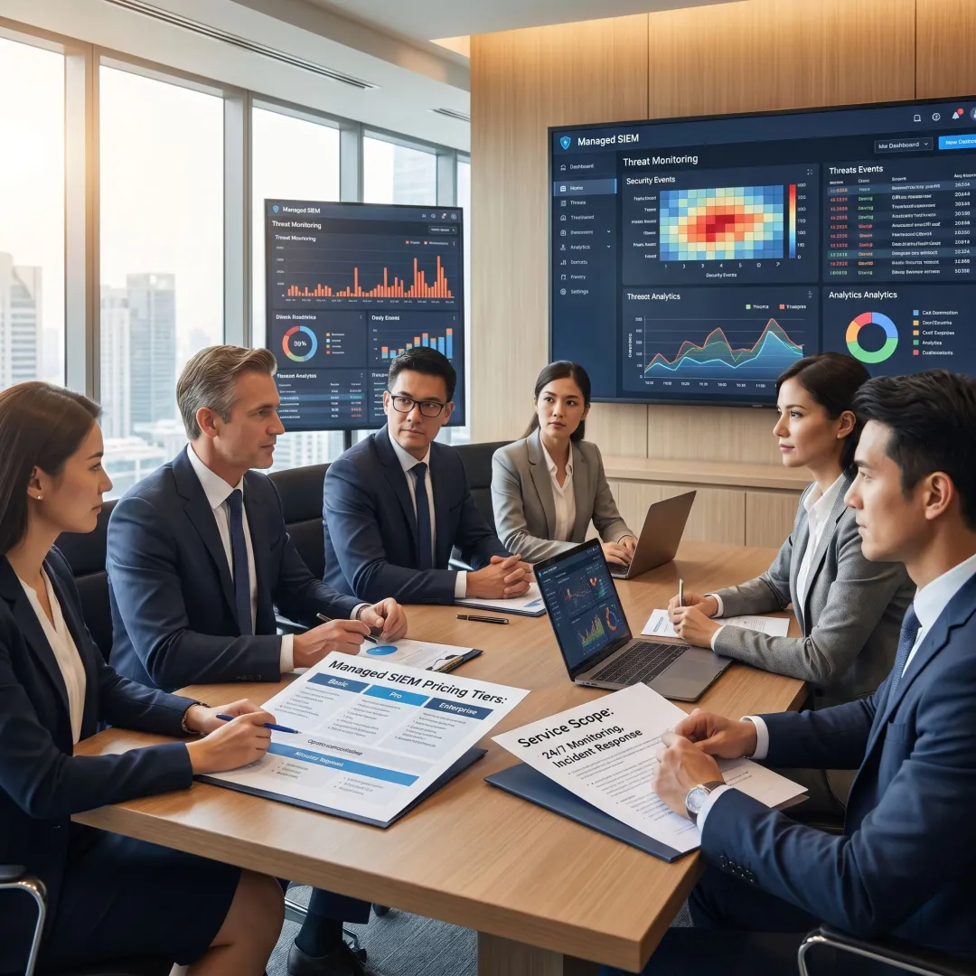 Managed SIEM cost planning discussion