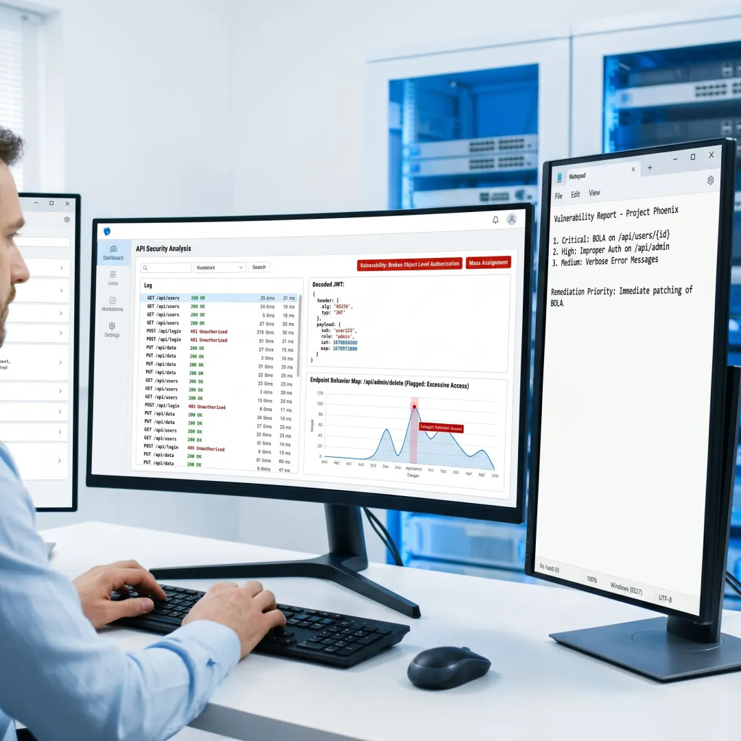 API security assessment in progress