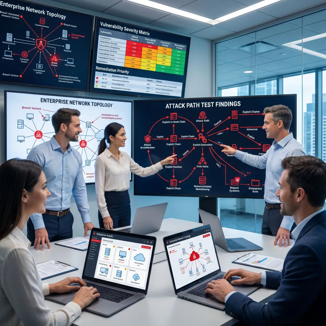 Penetration testing review with security team