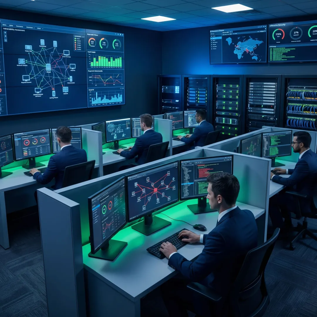 Controlled offensive security lab environment