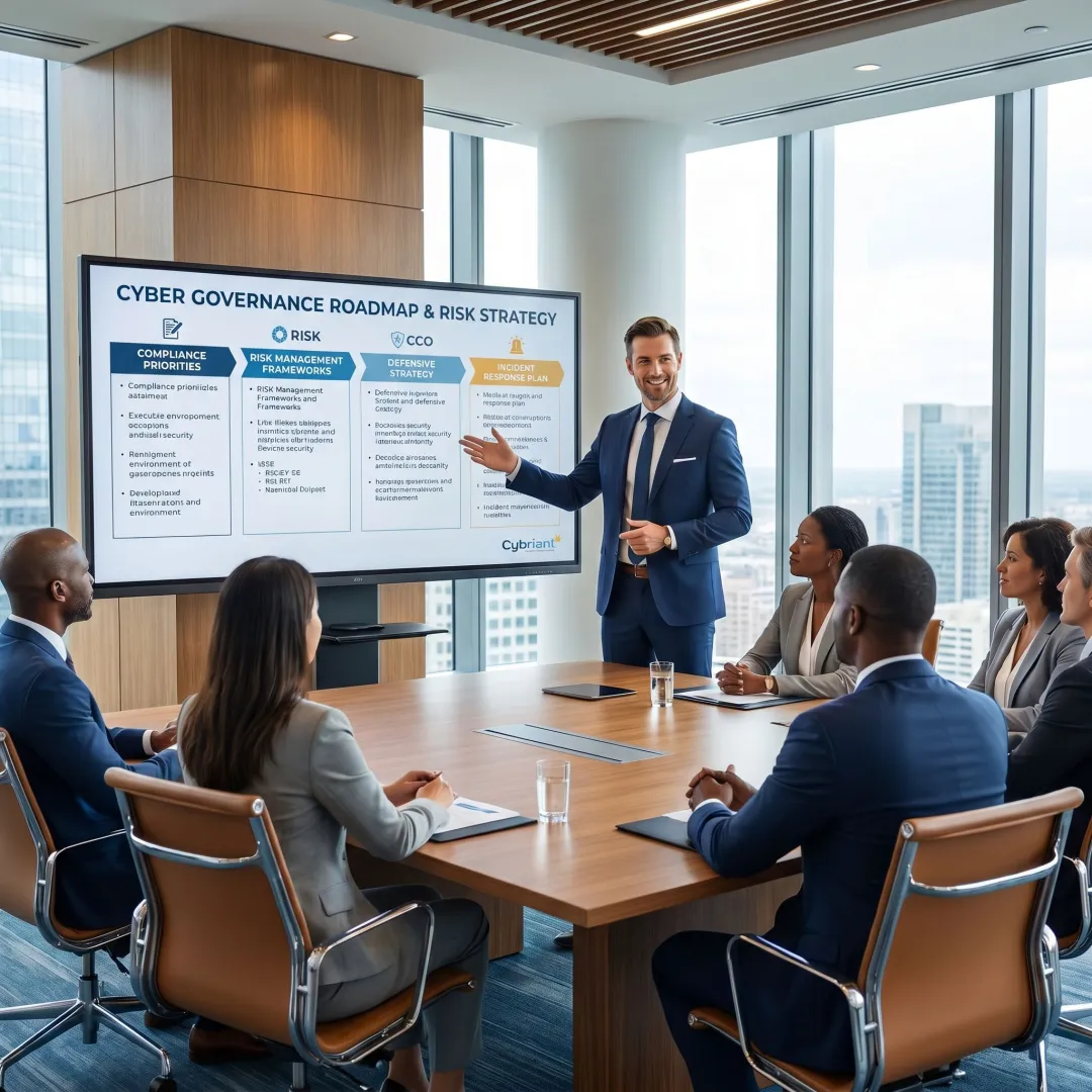 Security strategy meeting with executive advisor