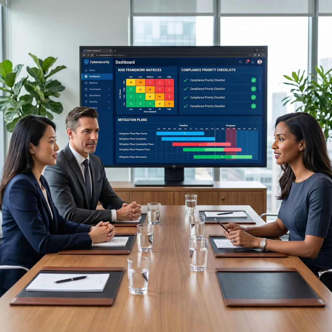 Enterprise cybersecurity planning session