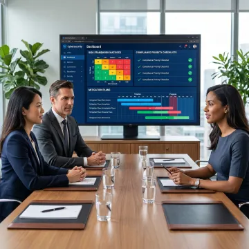Enterprise cybersecurity planning session