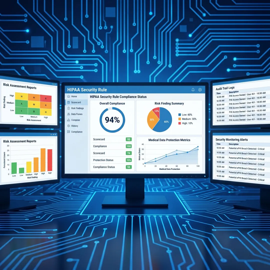 Security analyst supporting HIPAA compliance program