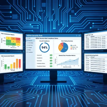 Security analyst supporting HIPAA compliance program