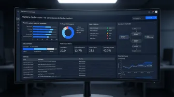 IBM Watsonx Orchestrate enterprise AI governance dashboard interface screenshot
