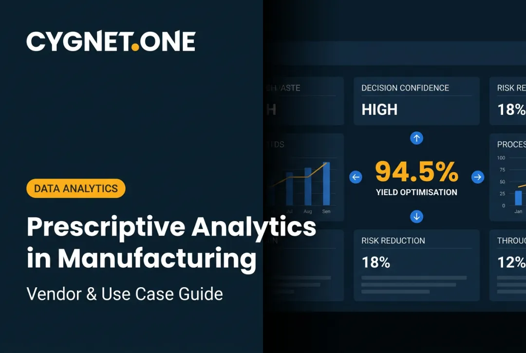 Prescriptive Analytics in Manufacturing: Vendor & Use Case Guide