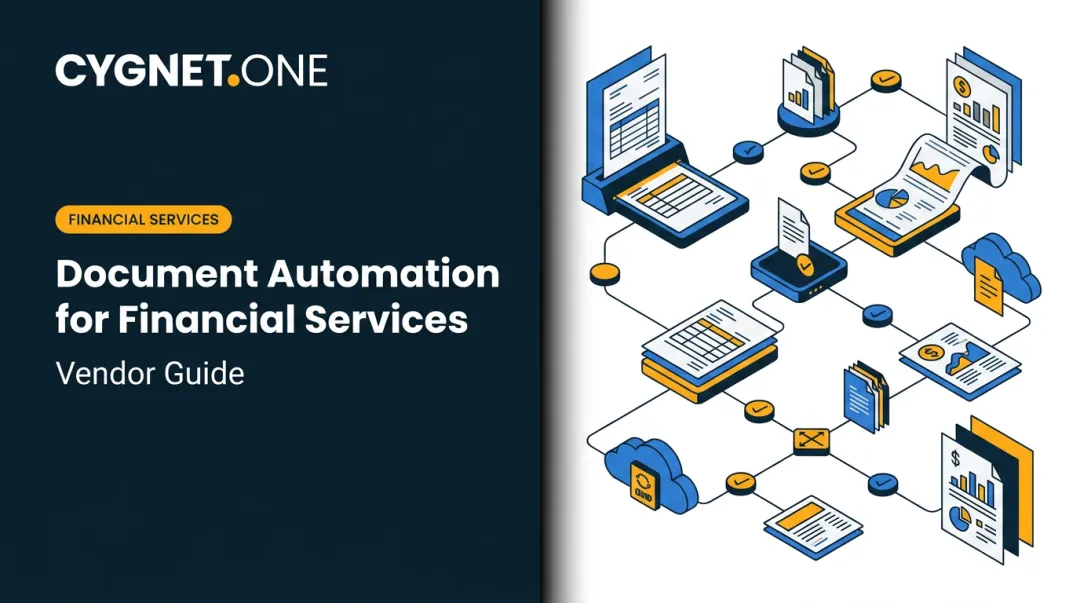Document Automation for Financial Services: Vendor Guide