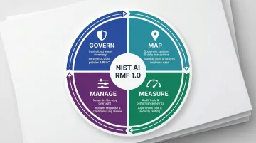 NIST AI Risk Management Framework four-stage governance lifecycle for enterprise AI agents