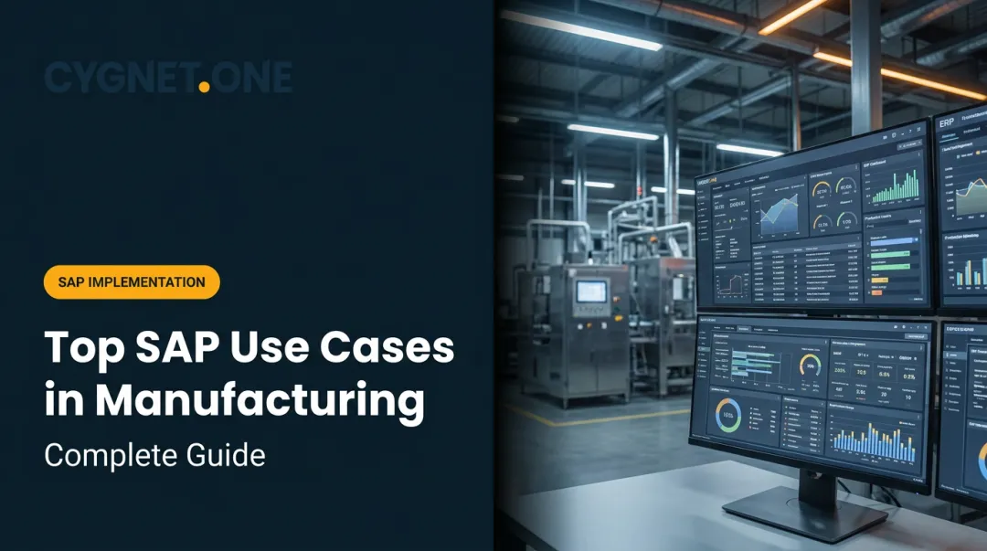 Top SAP Use Cases in Manufacturing: Complete Guide