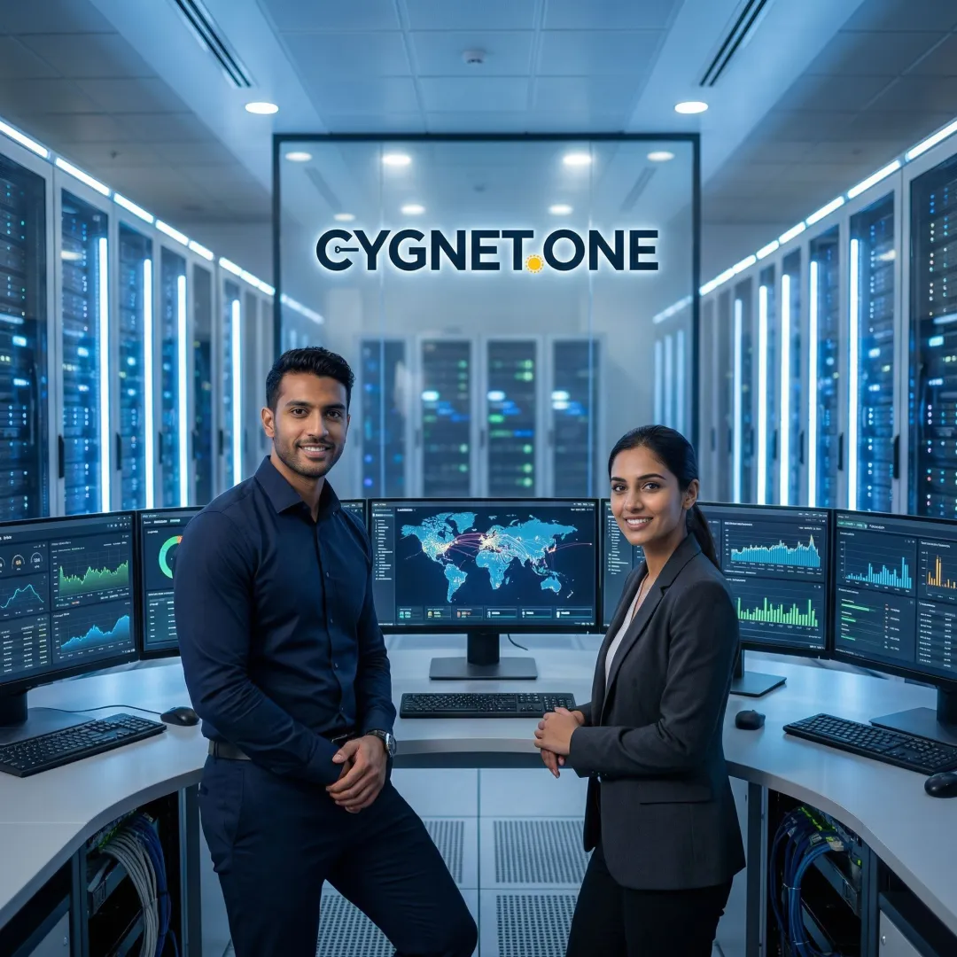 Managed IT infrastructure team monitoring enterprise systems in a UAE data center