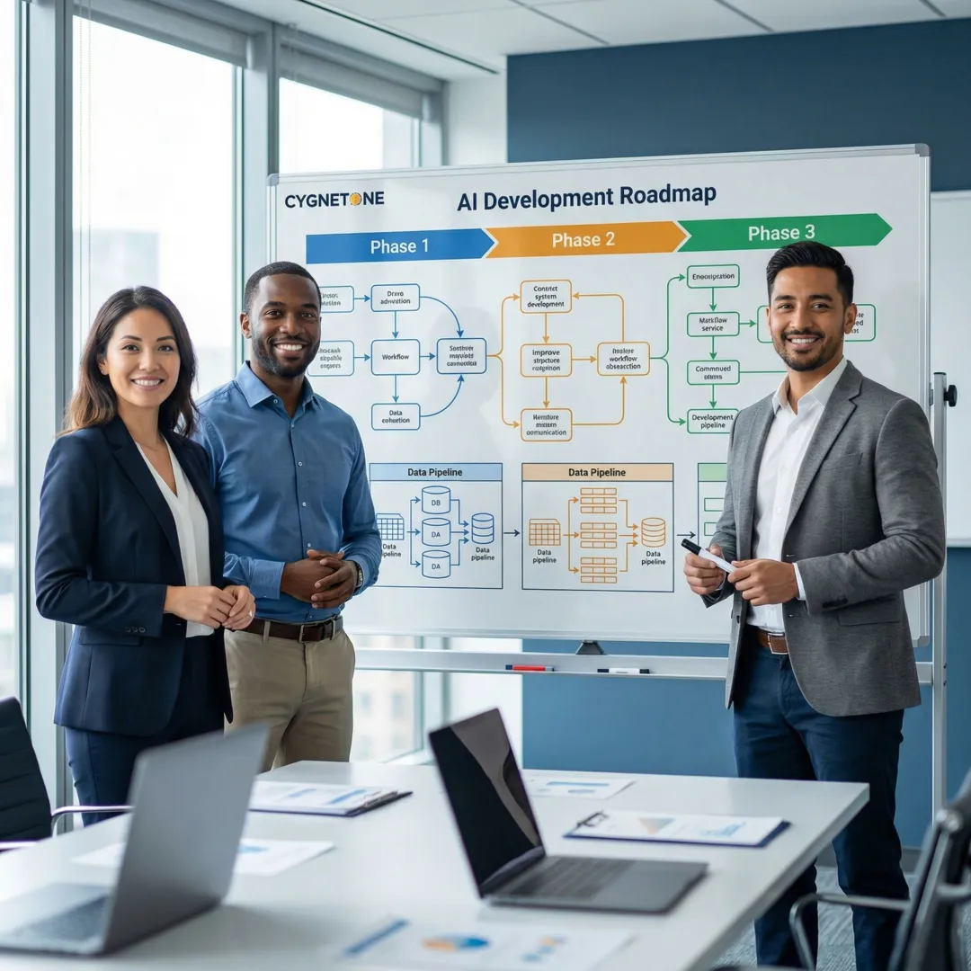 Step-by-step AI agent development process from ideation to deployment