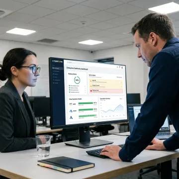 Enterprise business continuity dashboard