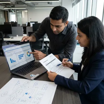 Salesforce implementation team planning cloud workflows