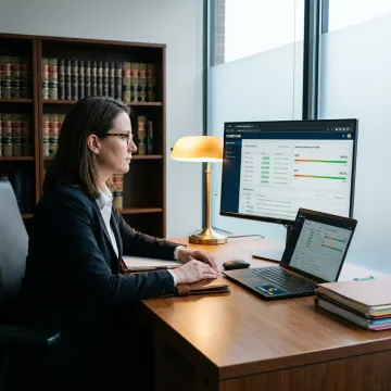 Secure legal IT disaster recovery monitoring